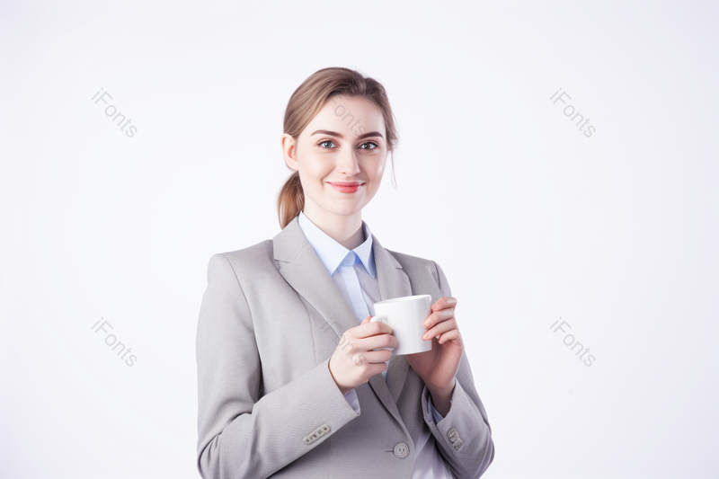 喝咖啡的外国商务女性,高清,摄影图,摄影图片,图片大全,摄影图免费下载